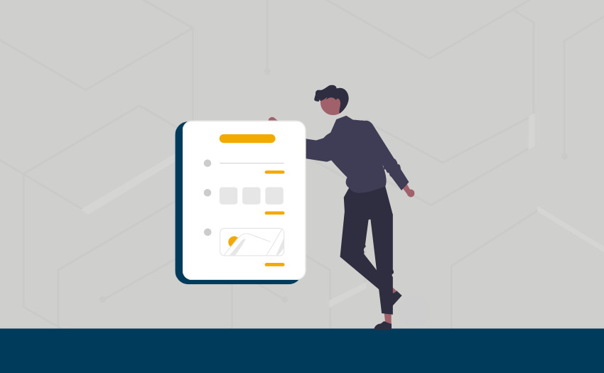 Photo of a team member personalizing the user experience using AI insights.