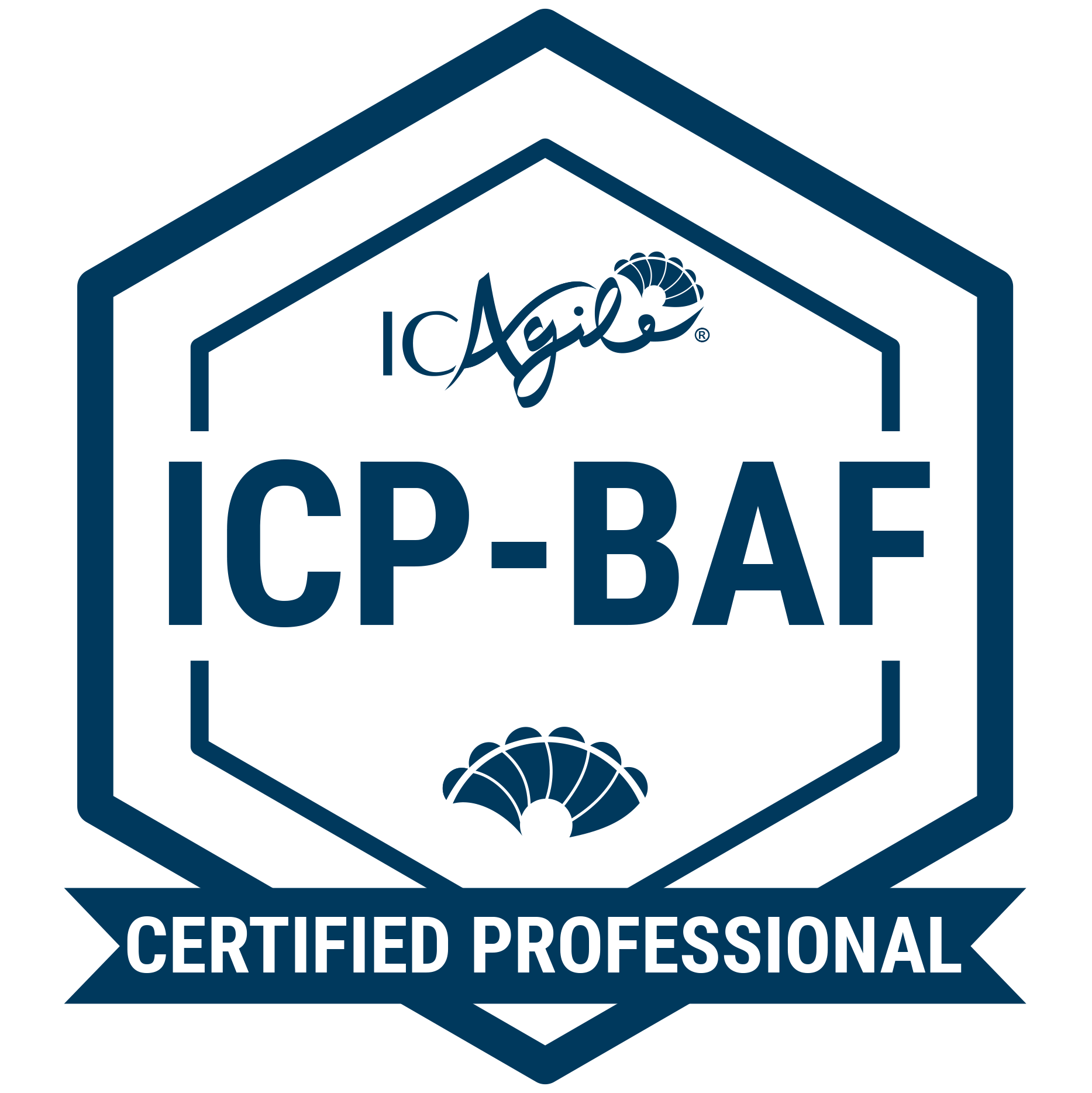 ICP-BAF badge